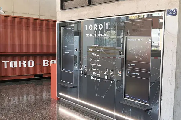 Toro Building touch screen hardware