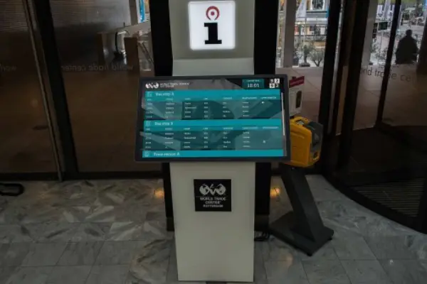 world trade center touch screen solution