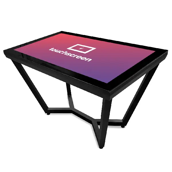 Touchscreen tafel zwart