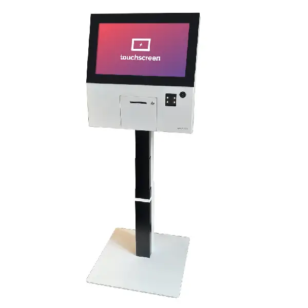 Touchscreen Registration Kiosks with Scanner